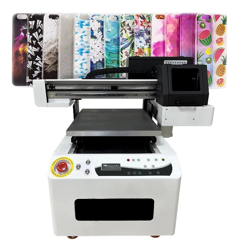 A1 A3 6090 4060 4050 UV Flatbed Inkjet Printer 10-18cm High Drop for Phone Case for XP600 Heads UV Printer