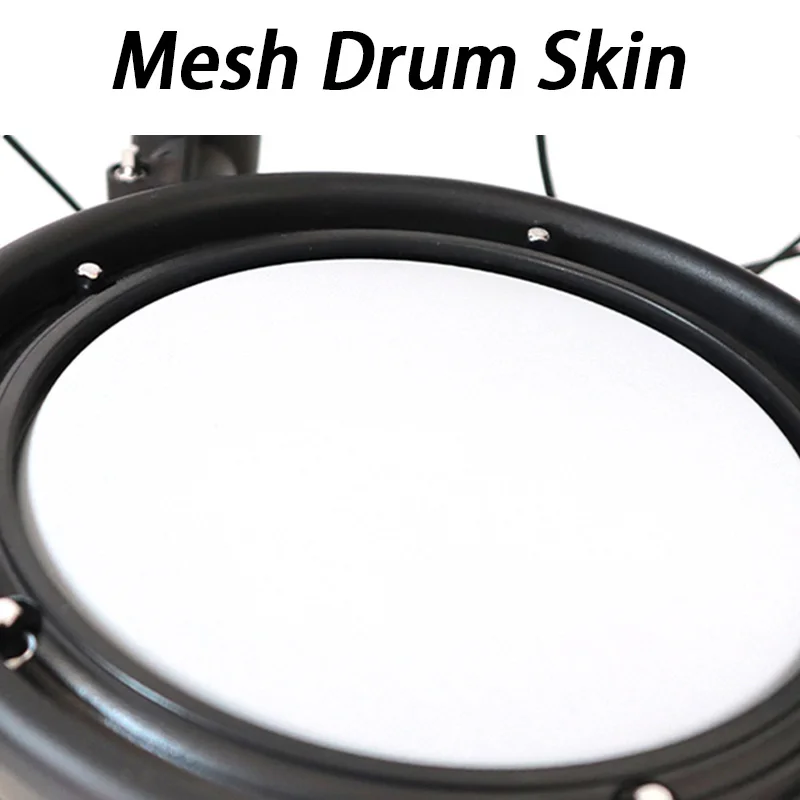 Professional Electronic Drum Set Portable Electric Drum Kit Kids Adult Practice Music Drums Beginner Musical Instrument Drums