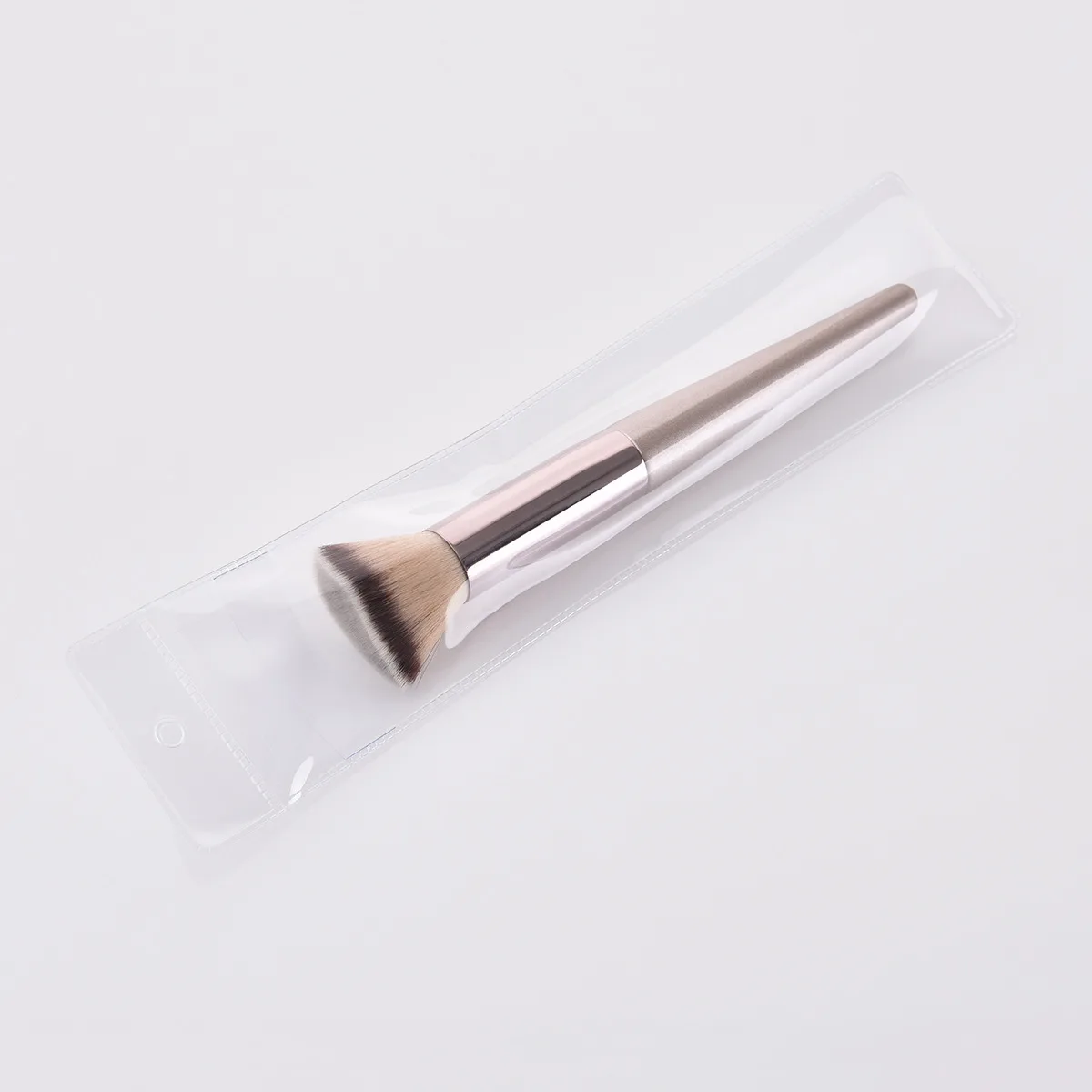 Big Size Single Contour Brush Custom Logo Buffer Blending Make Up Brush for Face Cheekbones Powder Cosmetics Tools