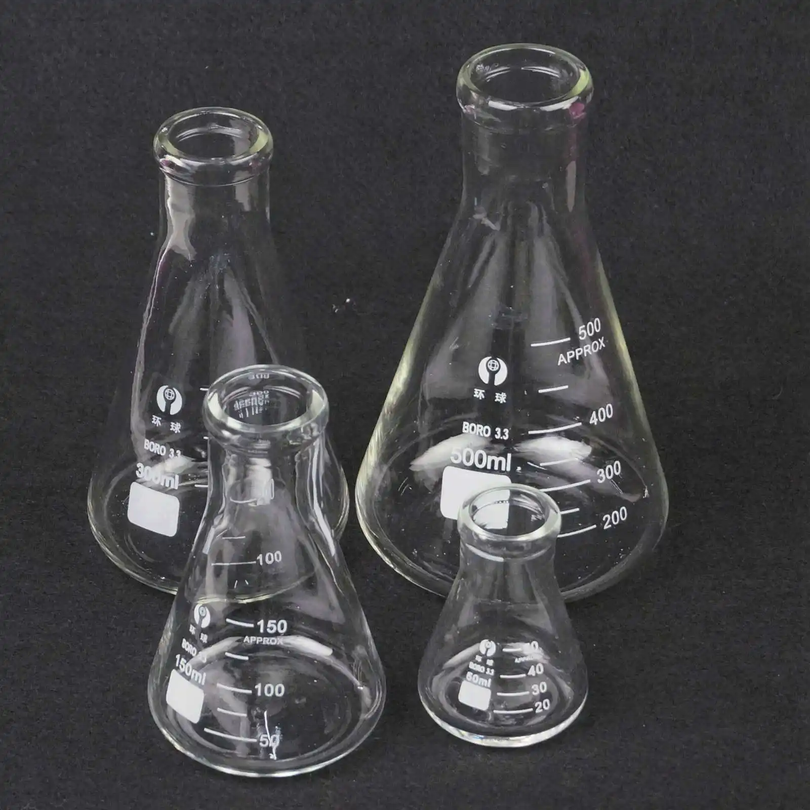 500ML Conica Beuta G3.3 Borosilicato di Vetro Da Laboratorio Forniture