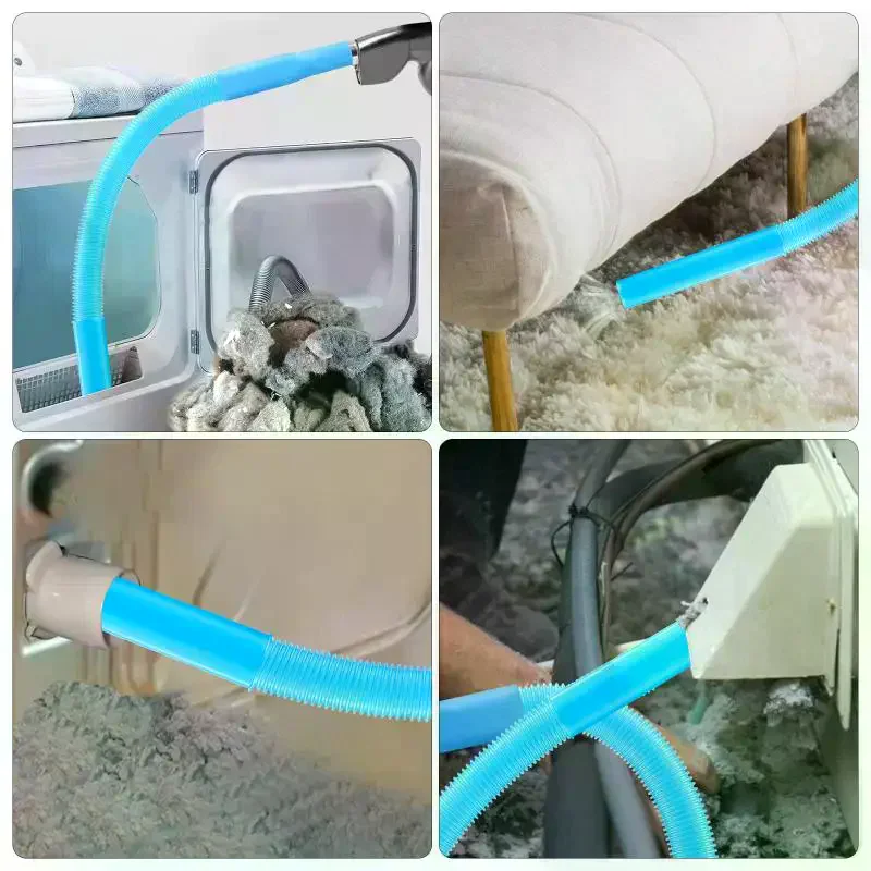 1Pcs Upgraded Dryer Vent Cleaner: Vacuum Cleaner Hose Accessories Deep Cleaning Tool Suitable For Cleaning Blocked Pipes And Deb