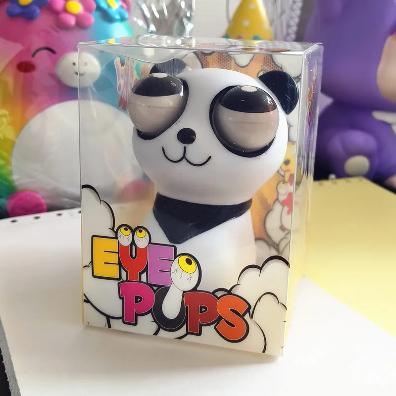 ألعاب الشعور الحسي للحيوانات، الإجهاد المشاكل يخفف من قلق العين، ألعاب كذاب هدية للأطفال البالغين، كرة ضغط لطيفة #6