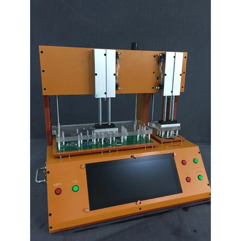 Circuit board test fixture holder, tooling fixture, pneumatic automatic programming welding positioning test fixture