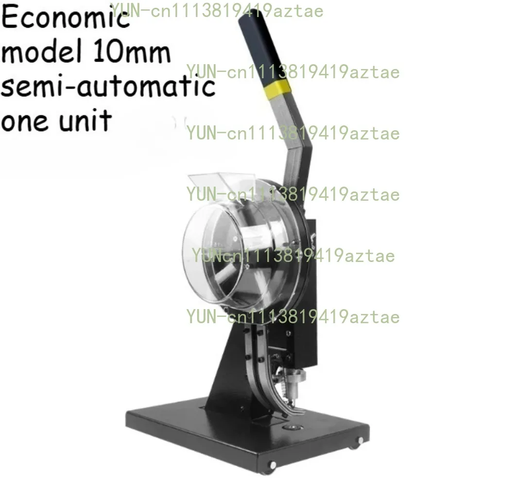Portable Semi-Automatic Eyelet Machine 10mm, Manual Grommet Press Punch Tool for Shoes and Banners