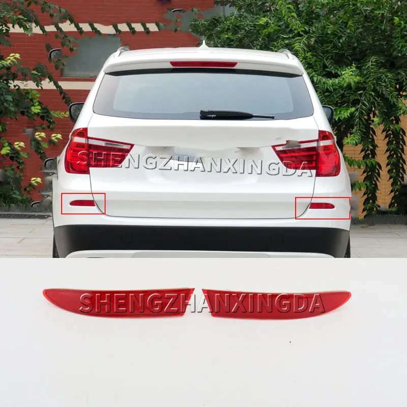 Suitable for Bmw F25 X3 2011-2017 Car Rear Bumper Corner Reflector Decorative Fake Light