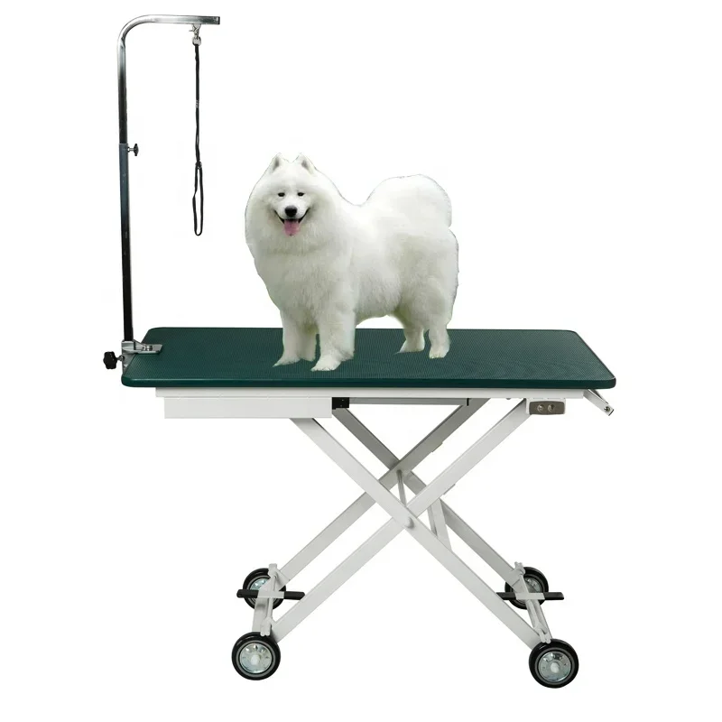 

AEOLUS pet Grooming Table movable electric lifting foldable dog salon shop pet Grooming Table