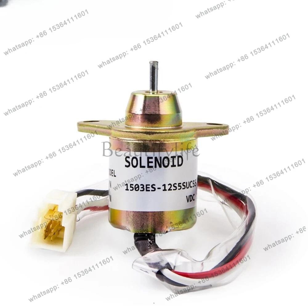

Applicable to auto parts flameout and oil cut solenoid valve 119653-77950 1503ES-12S5SUC5S