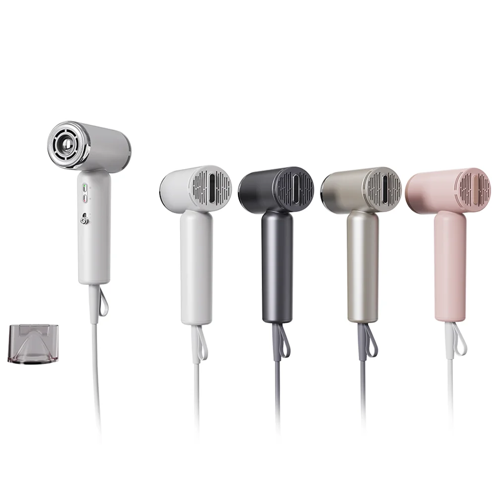 

Mini High-Speed Hair Dryer Powerful Negative Ion 1400W Travel Portable Electric Blow Dryer No Damage to Hair Compact Size