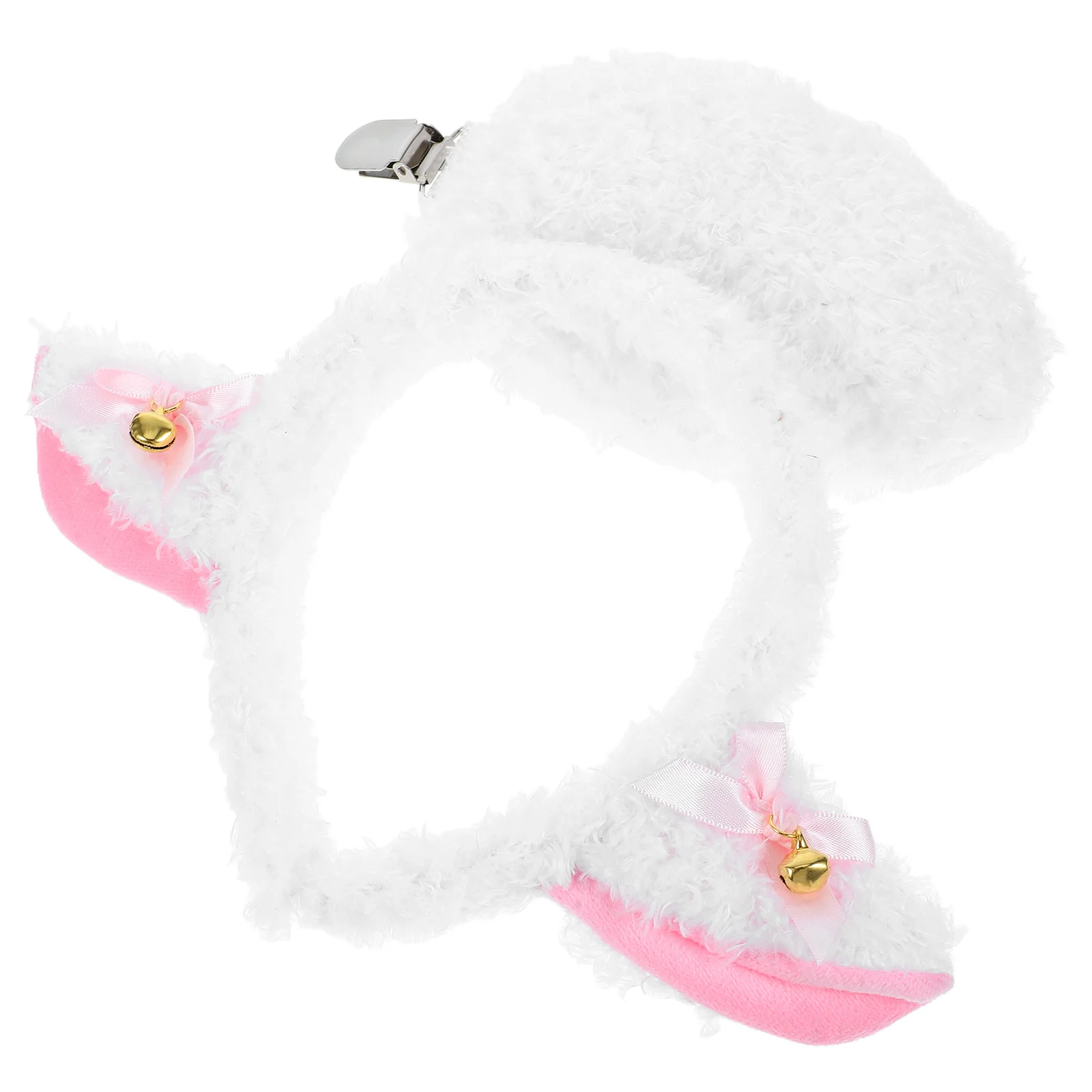 

1Set Lamb Headband Tail Cute Animal Costume Soft Kids Party Halloween Cosplay Accessories Sheep Ears Dress Up Props