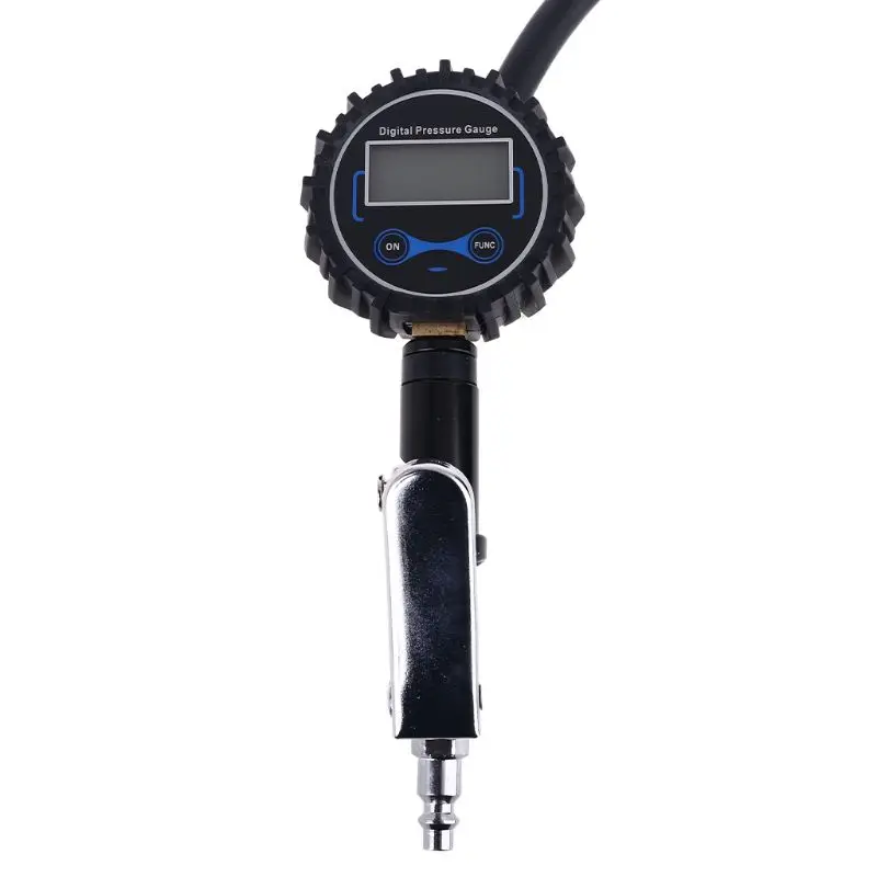 Digital Tire Inflator with Pressure Gauge 255PSI Digital Backlit LCD 1/4\