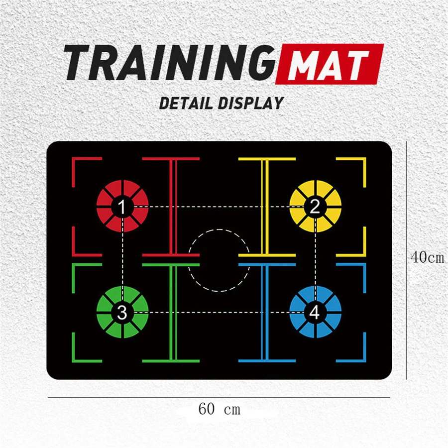 حصيرة تدريب كرة السلة في الأماكن المغلقة للأطفال، بساط تدريب للتحكم في كرة السلة مقاس 15.7 × 23.6 بوصة، كتم الصوت