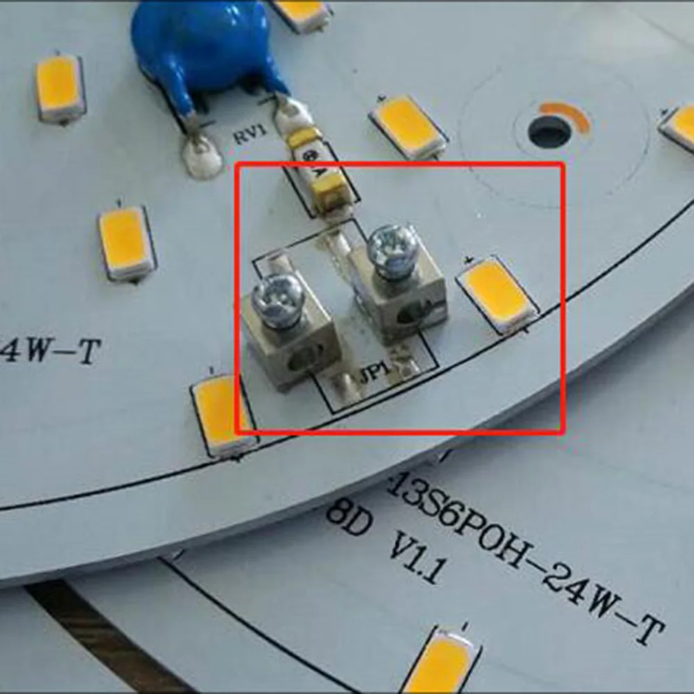 50pcs PCB Screw Terminals Through Hole High Current 15A 20A Copper Square Solder Board drive Power Wire Terminal Connector