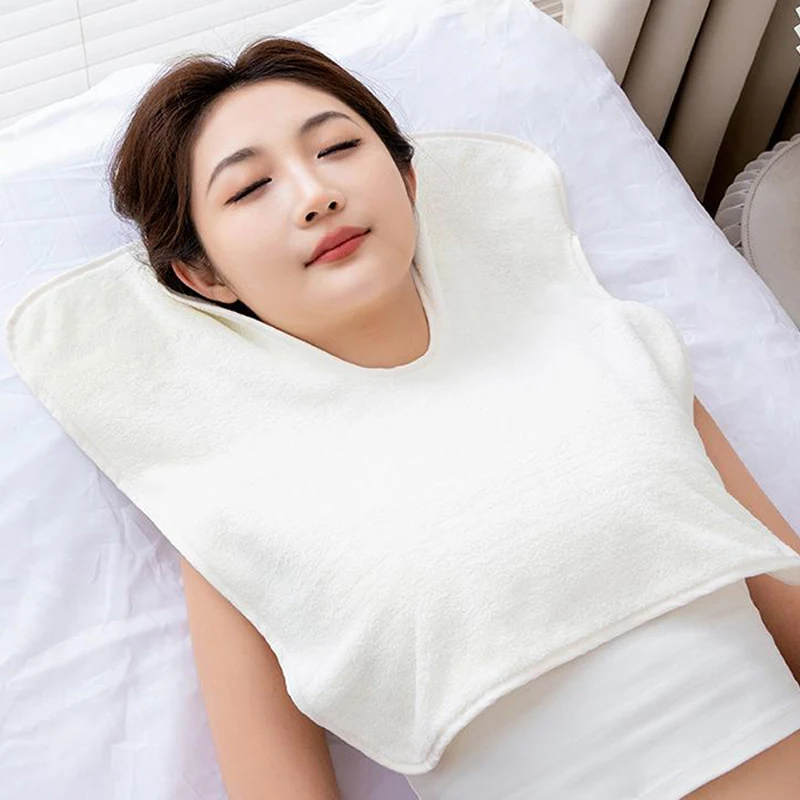 صالون تجميل العناية بالبشرة منشفة تدليك ستوكات سبا منشفة الوجه التجميل U شكل الوجه التفاف المناشف أدوات العناية بالبشرة الوجه #5