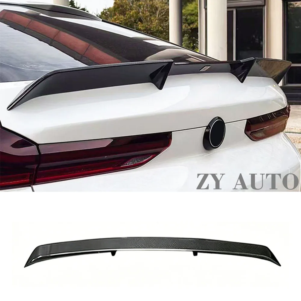 For BMW X6M F96 2023 Dry Carbon Rear Trunk Spoiler Car Exterior Tuning Accessories Aerodynamic