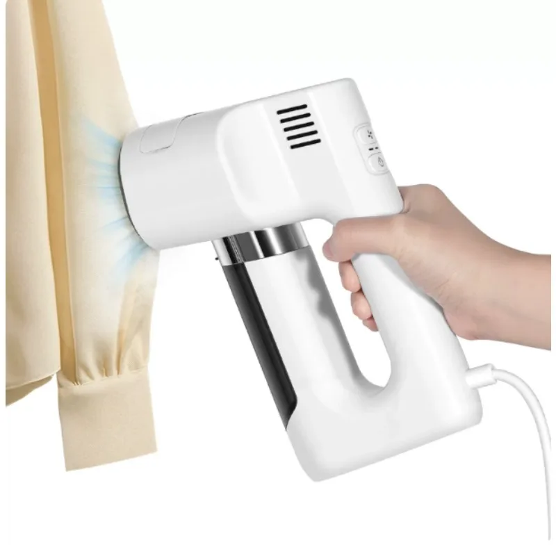 Suction Handheld Garment Steamer, 2-Level Adjustable Steam Iron, Portable Dry Wet Clothes Steamer for Travel