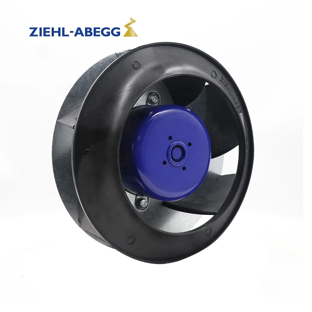 

Ziehl-abegg RH25V-6IK.BD.1R 230V AC 240W 50/60Hz 2900RPM 1.2A IP55 Servo Spindle Motor Centrifugal Cooling Fan