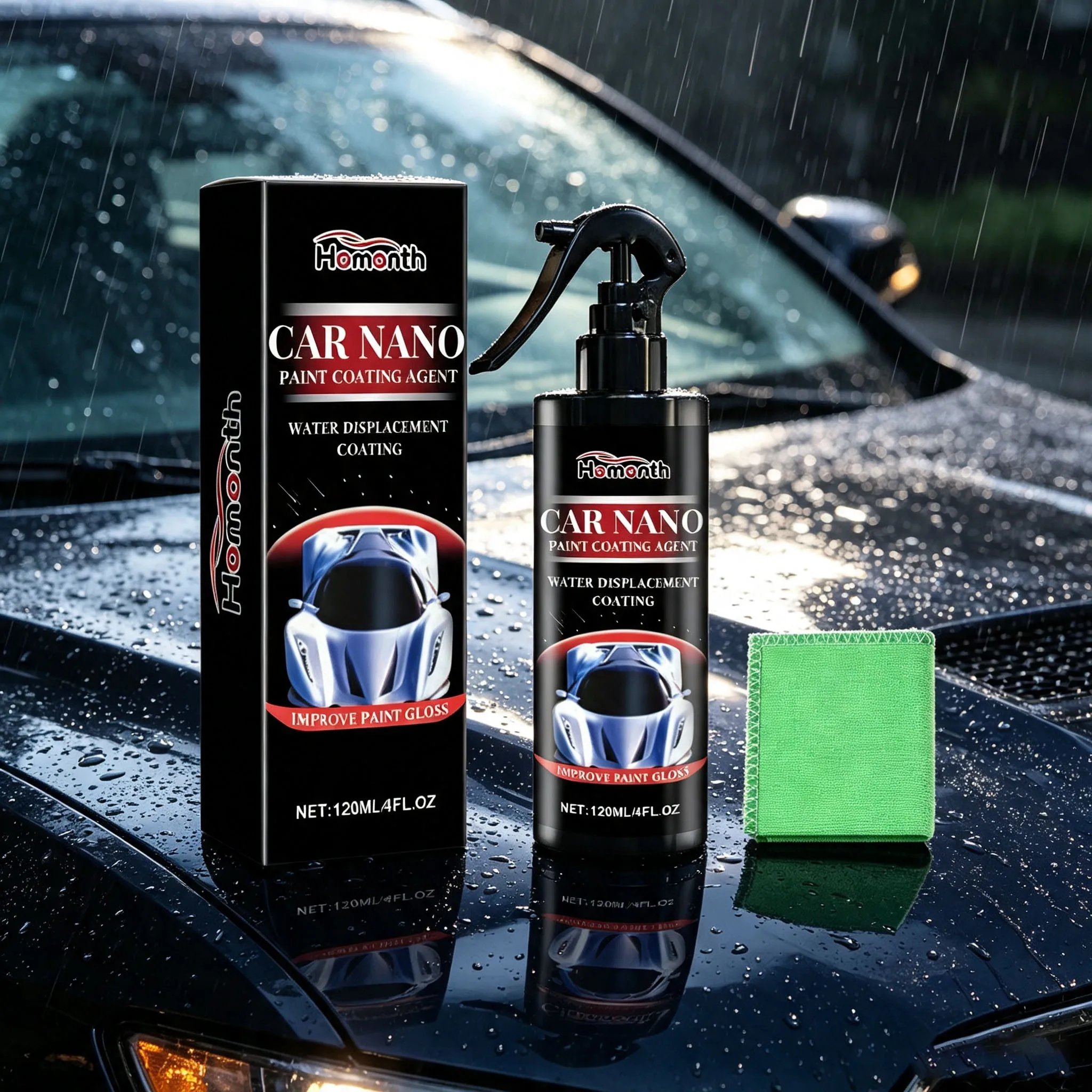 Nano Liquid Coating - Spray de Revestimento Nano para Carros