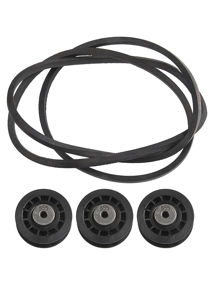 For DIY Repair Complete Pulley Set Idler Pulley Replacement Lawn Care 1 Set Enhanced Performance Mower Components