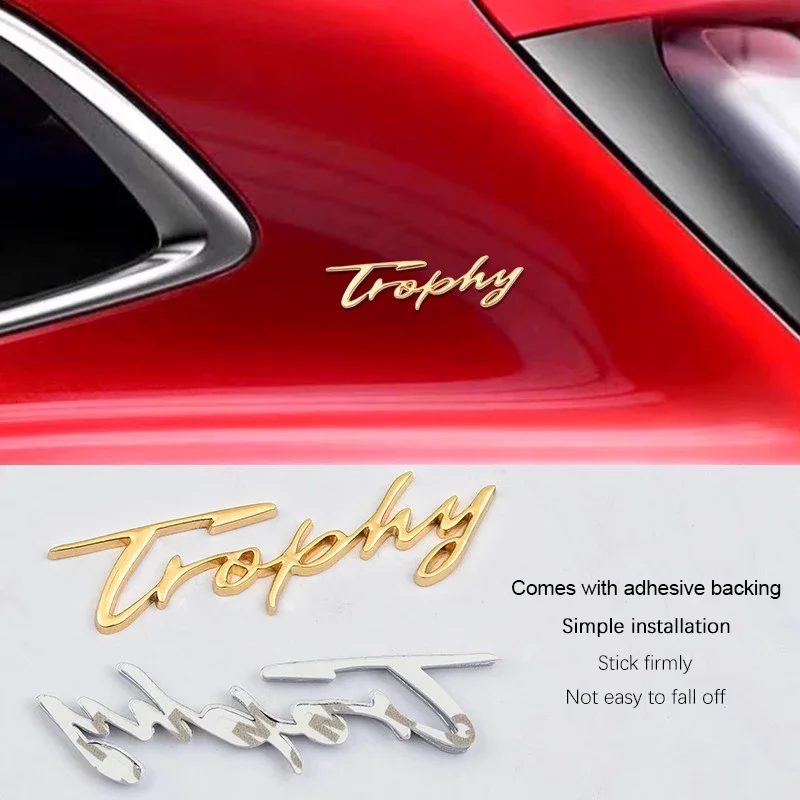 Car Trophy Badge English Logo Sticker Personalized Exterior Decal for MG7 MG6 MG5 MG4 EV ONE Cyberster HS EZS ZS GT 2