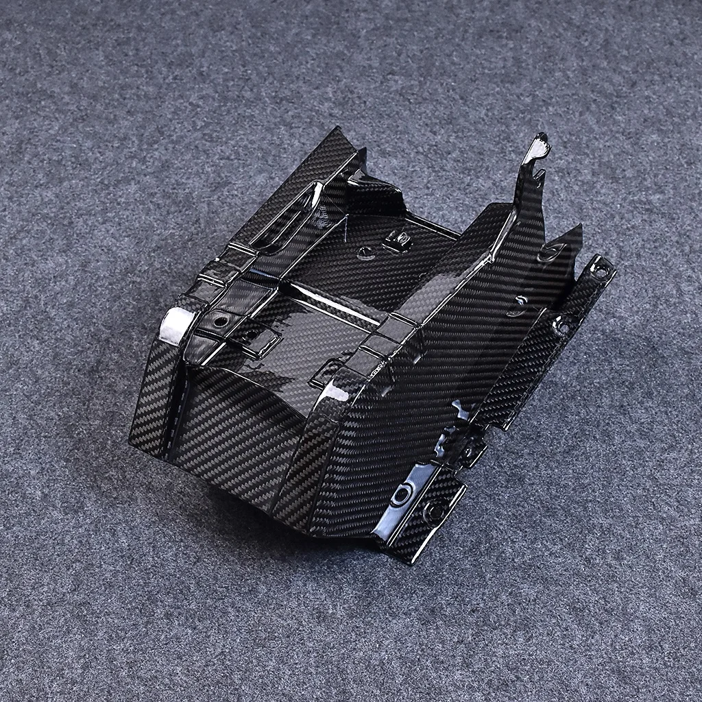 For BM W S1000RR 2019-2025 M1000RR 2021-2025 S1000R 2021+2025 Carbon Fiber Motor cycle Body Undertray Under Fairing Kit