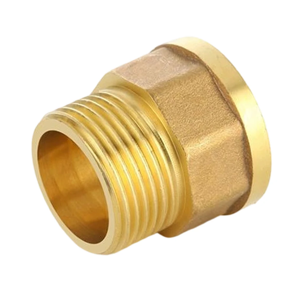 1 inch to 1/2 inch Brass Reducing Adapter for Use with Water Tanks Rain Barrels and Backyard Hydration Systems
