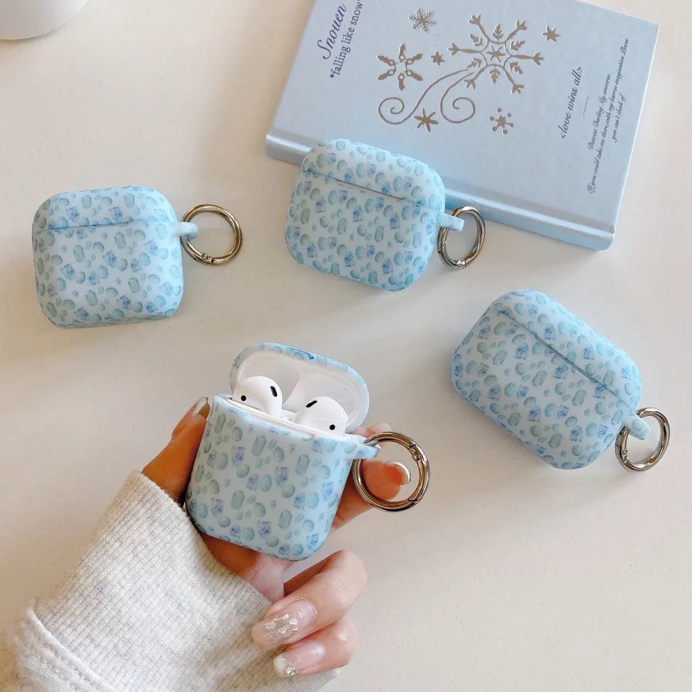 Diamond Pattern Case For Apple AirPods Pro Pro2 2nd Case Bluetooth Wireless Earphone Shell For AirPods 4 3 1 2 Cover  Accessorie