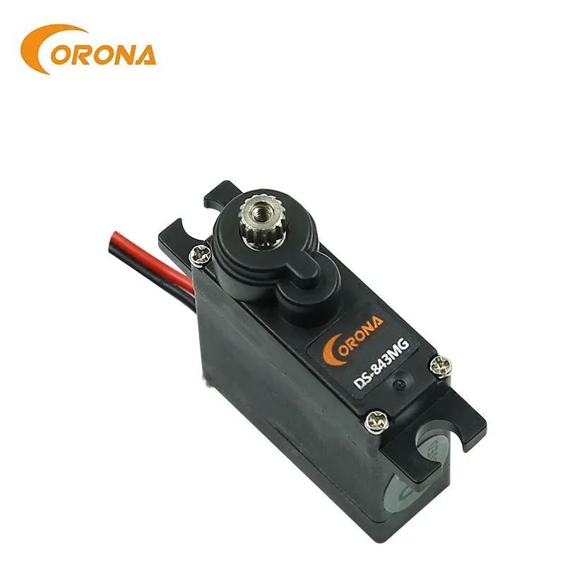 Corona DS843MG 8.5g Ultra Light Micro Digital Servo 4.8kg Fast Response for Mini RC Aircraft Robot Spare Parts