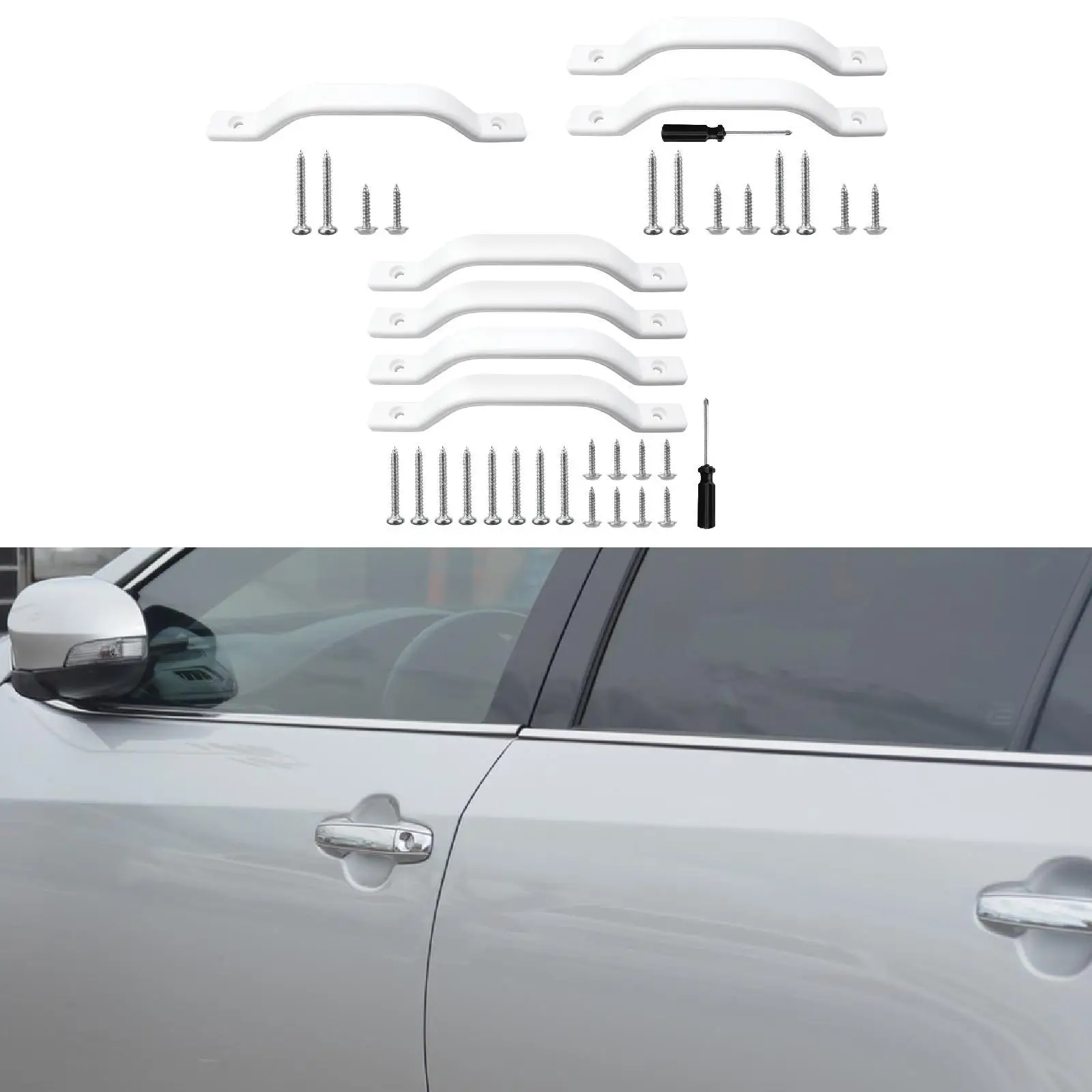 

Sliding Barn Door Handle Hand Rail for Motor Home Bathroom Trailer