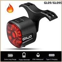 Enhance Your Safety with Smart Bicycle Brake Rear Light Auto on/Off Signal LED Charge Type C Mtb Cycling Flash Bike Light