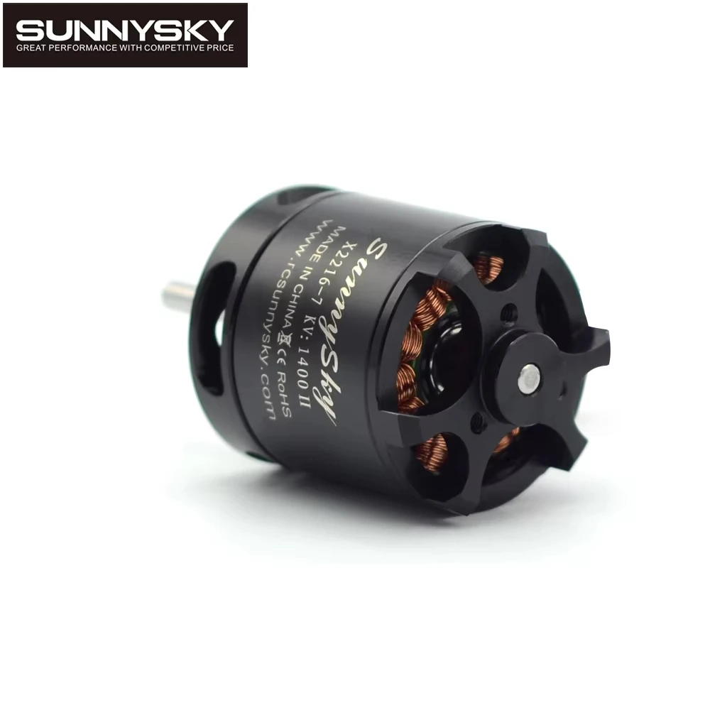 SunnySky X2216 II Outrunner Brushless Motor 880KV 1100KV 1250KV 1400KV 1800KV 2400KV for RC Airplane 3D Plane Models