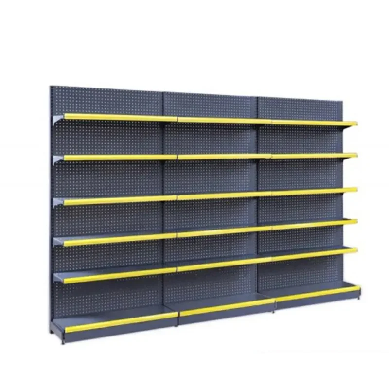 custom.Mental Milk White Flat Panel Supermarket Display Rack Retail Shelf Heavy Duty Supermarket Shelves