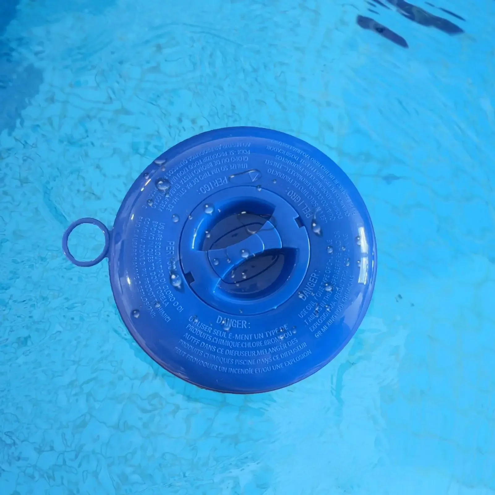 Dispensador flotante para piscinas - Esterilizador automático para tabletas de cloro, flotador químico