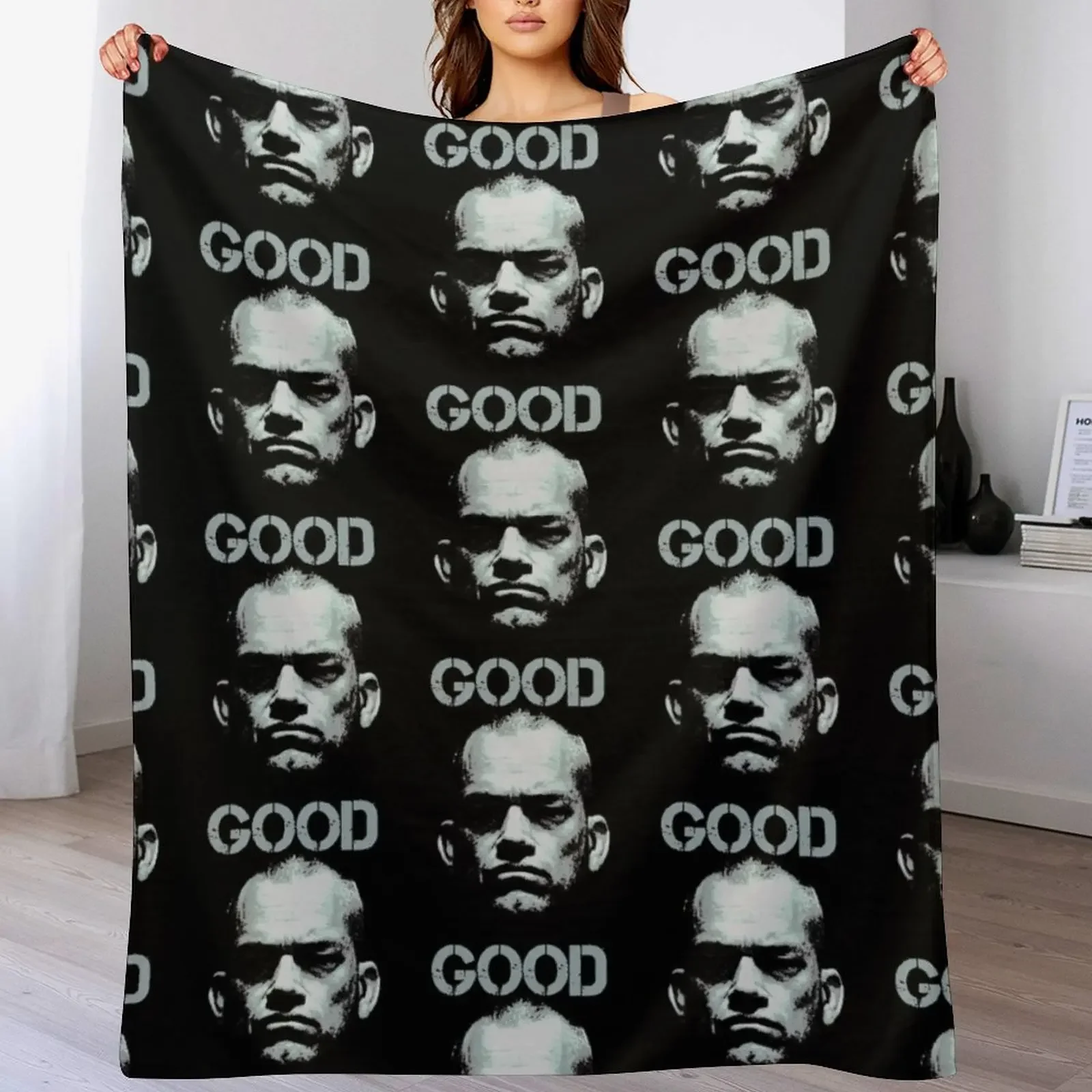 Good - Jocko Willink Throw Blanket Cozy Light Blanket for Travel Camping Picnic