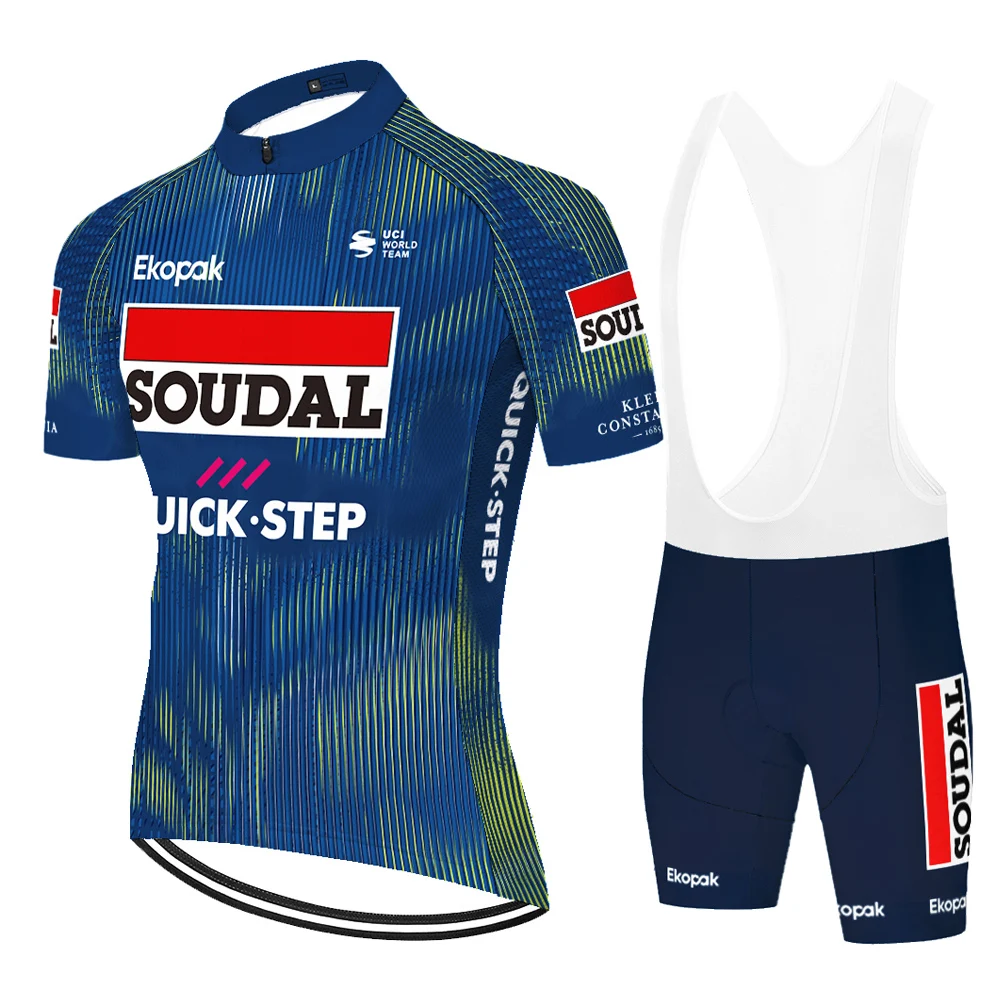 2026 quick step Cycling jersey suit bike jerseys Cycle clothes Breathable mtb bycicle cycling bib shorts Set maillot ciclismo