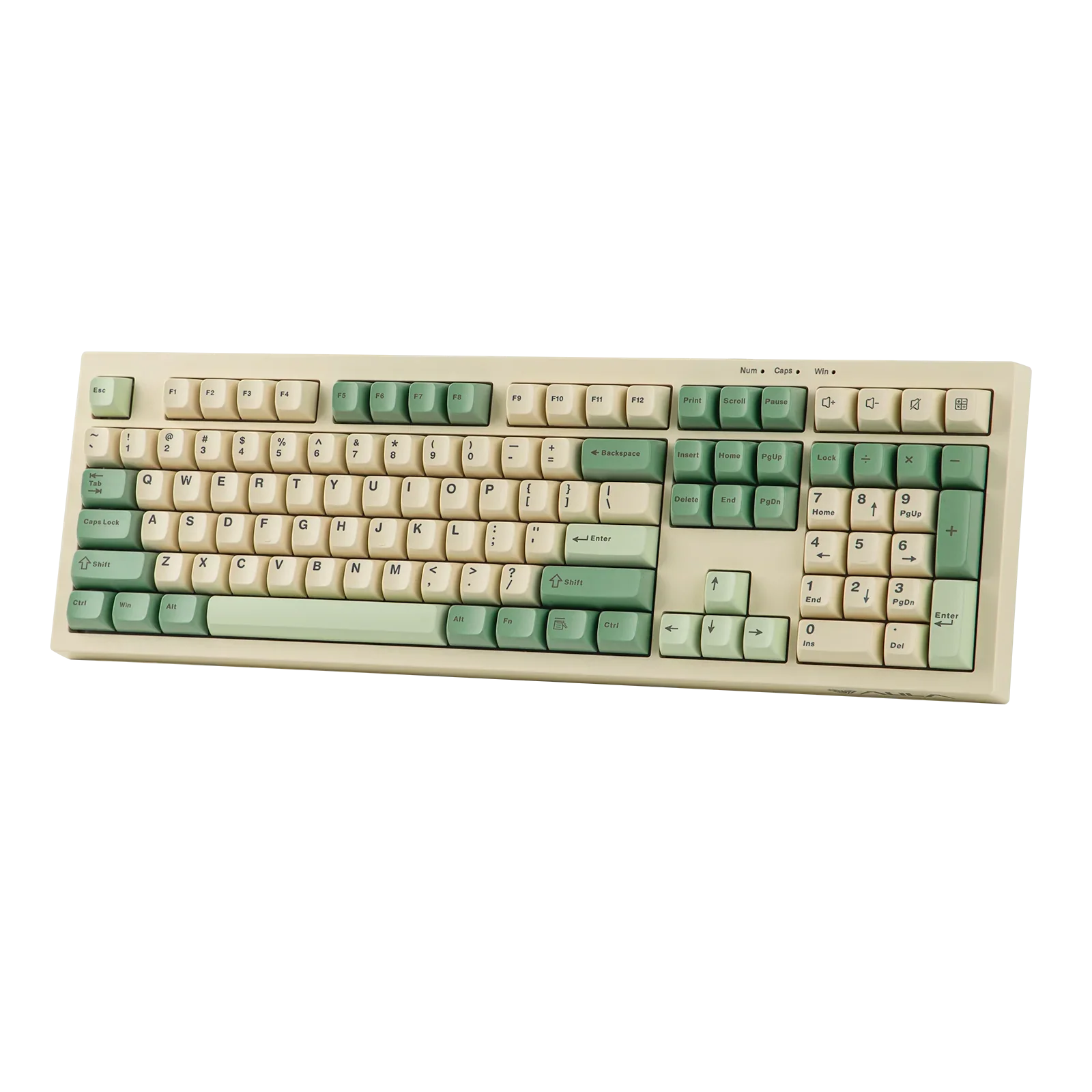 

AULA S102 Wired Silent Membrane Keyboard Full Size Layout RGB Backlight Number Pad Creamy Silicone Structure for Game Office PC