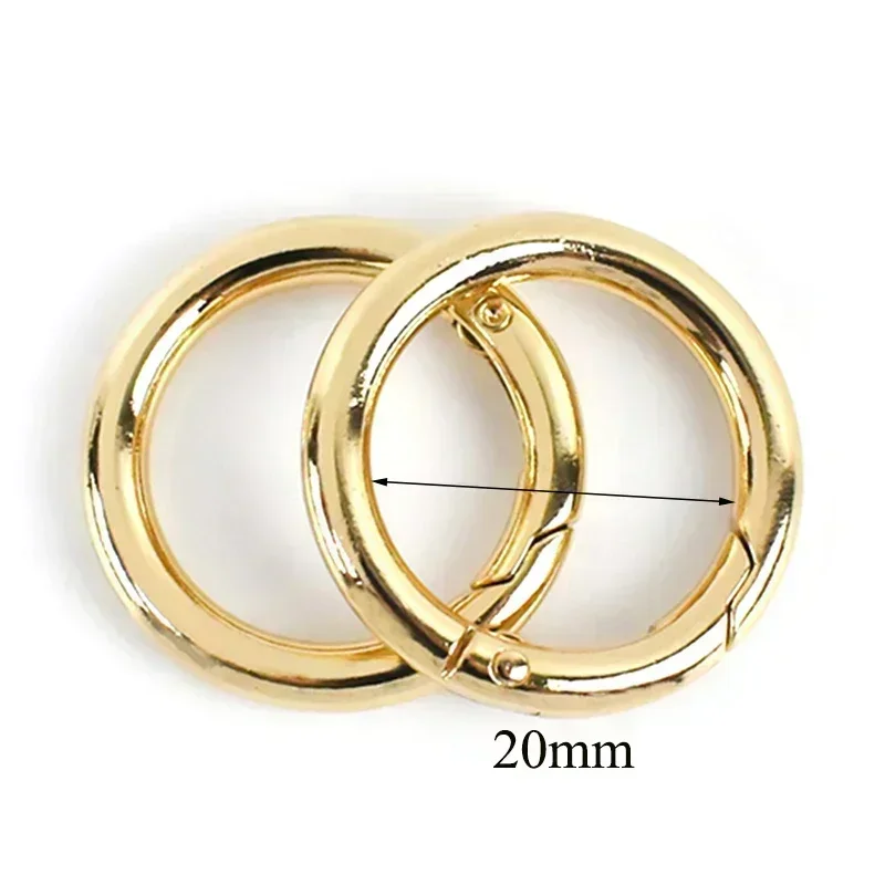 10/20Pcs Metall Hummer Schwenk Schnallen Karabiner Haken Trigger Verschluss O Ring Tasche Strap Gürtel Handtasche Aufhänger DIY Nähen Zubehör