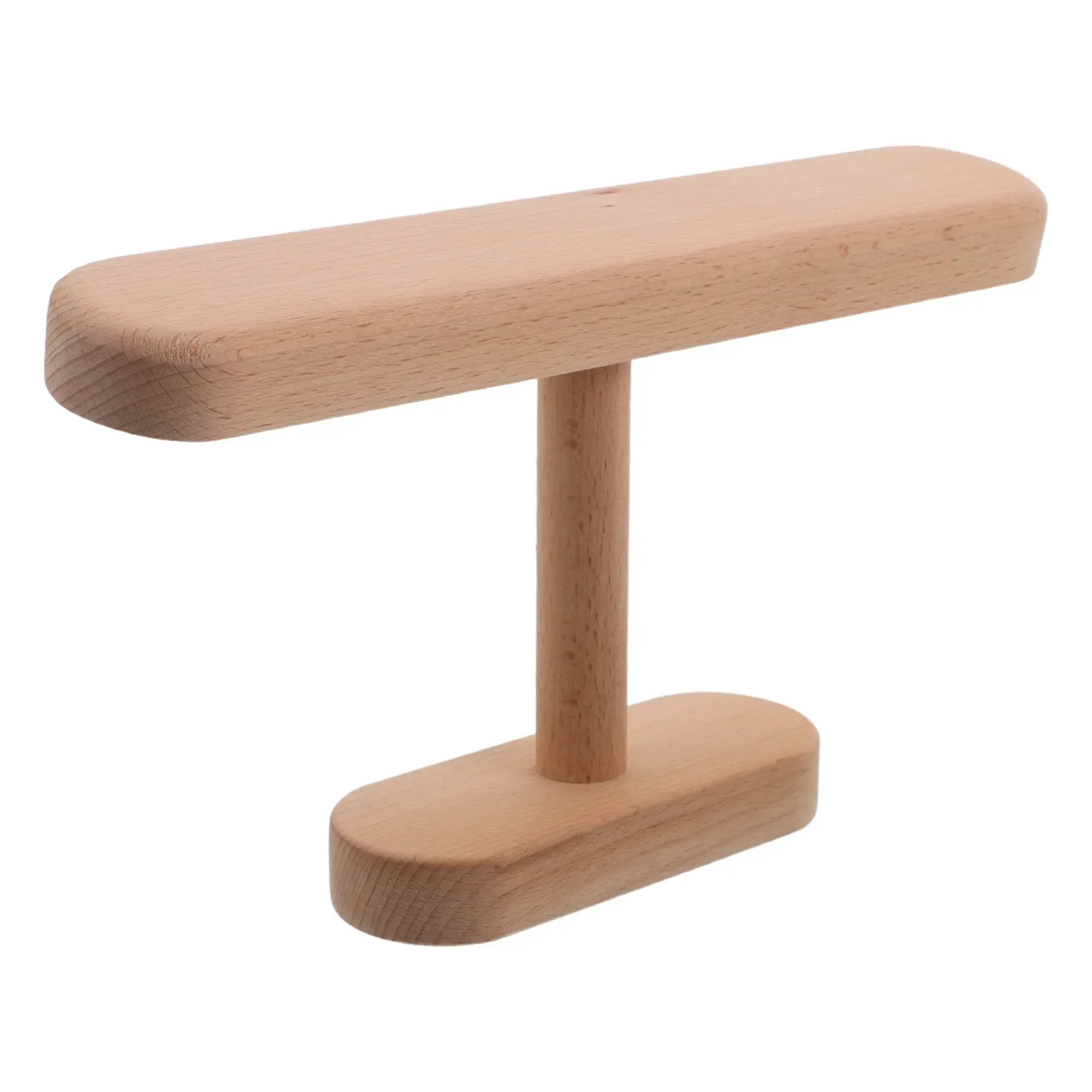 

Деревянная подставка-держатель для браслетов в форме буквы Т, стильный органайзер для украшений, подставка для часов, настольная полка для хранения для дома и магазина