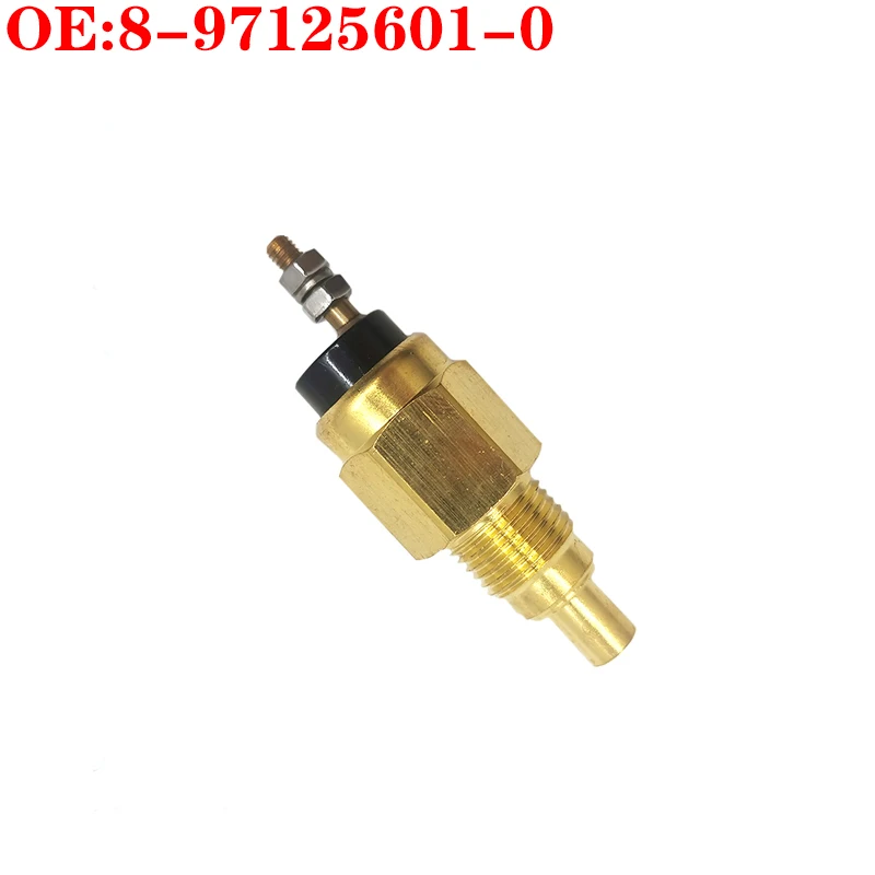 8-97125601-0 8971256010 Water Temperature Sensor for Hitachi EX200-2 200-5 for Isuzu 6BD1 Excavator Accessories High Quality