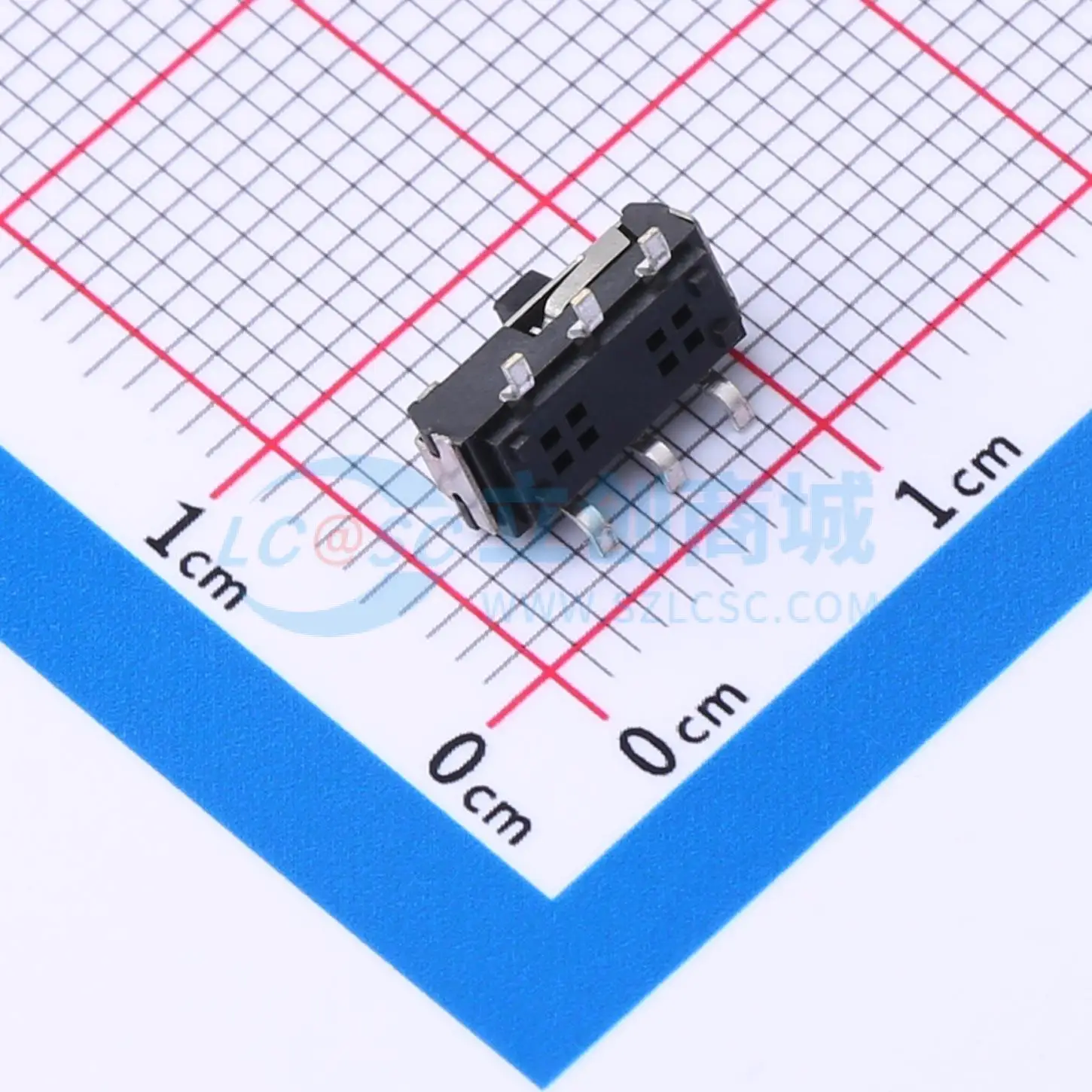 177pcs YSSP2AG00 SMD DPDT 9mm Slide Switch