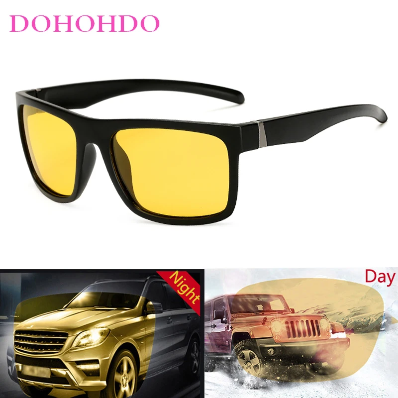 

Fashion Designer Square Polarized Sunglasses Men Women Brand Anti-Glare Sun Glasses Driving Night Vision Goggles Unisex UV400