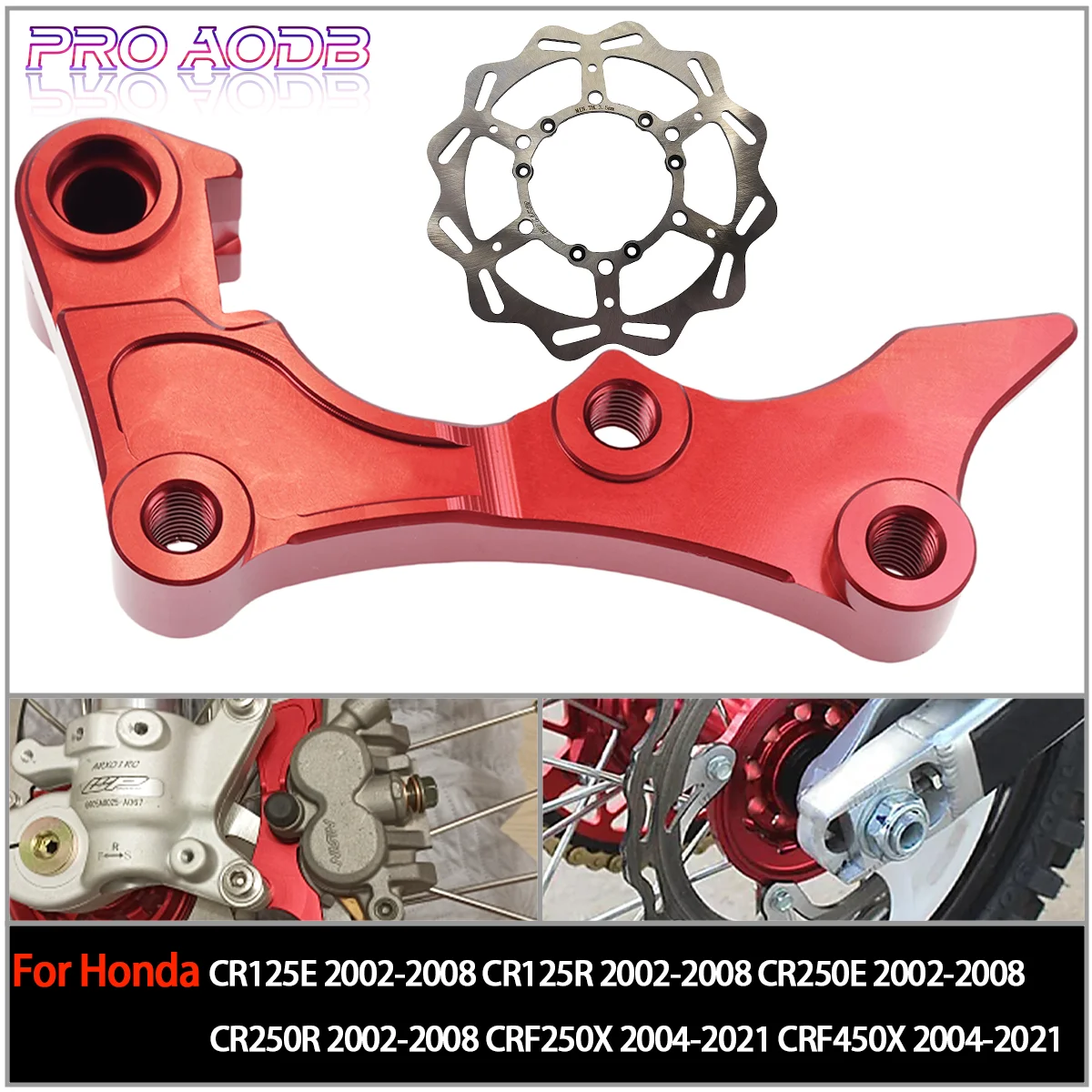 Motorcycle accessories Front Brake Disc Brake Caliper Bracket For Honda CR125E 250E 125R 250R CRF250R 450R 250X 450X 450RX