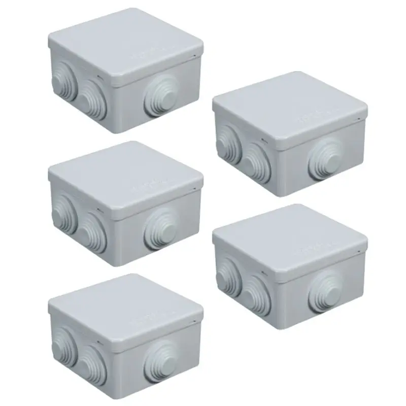 RABIT AS59~ Indoor Waterproof IP65 White Connection Cable Branch Junction Box For Electrical Control