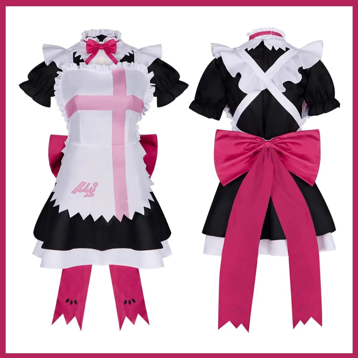 Anime Lovelive!4th Honoka Kousaka Cosplay Costume Approaching With Love! Wig Maid Dress Lolita Woman Sexy Kawaii Halloween Suit