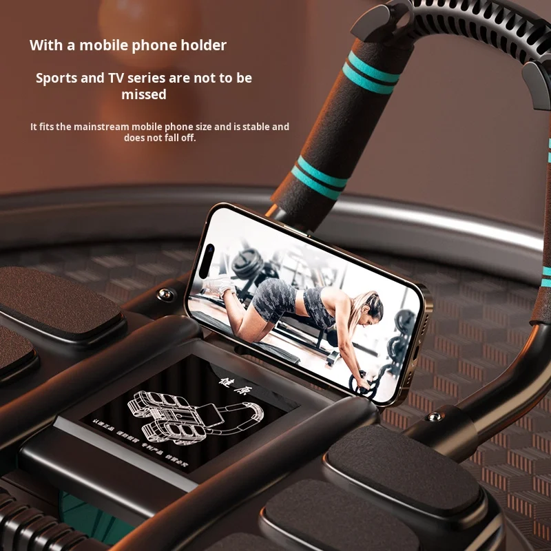 Wheel Fitness Strength Core Ab Muscle Training Equipment Home Gym Fitness Equipment Automatic Rebound Core Exercise Tool