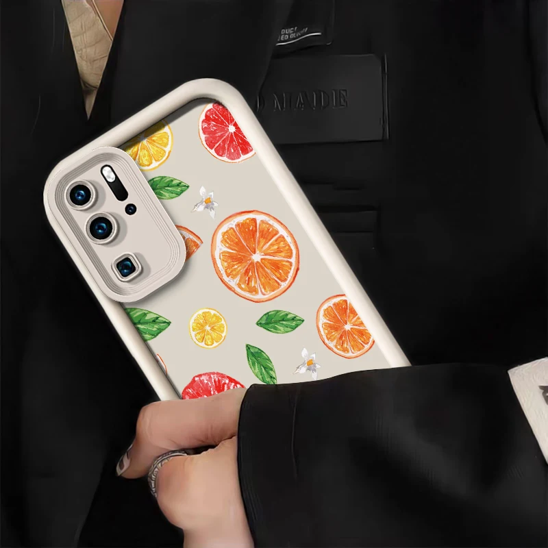 حافظة هاتف غير لامعة مضادة للصدمات لهاتف انفينيكس هوت 60 برو بلس 40i 30i GT 10 20 Play Note 50 40 Zero 30 VIP غطاء كرز برتقالي ليموني #3