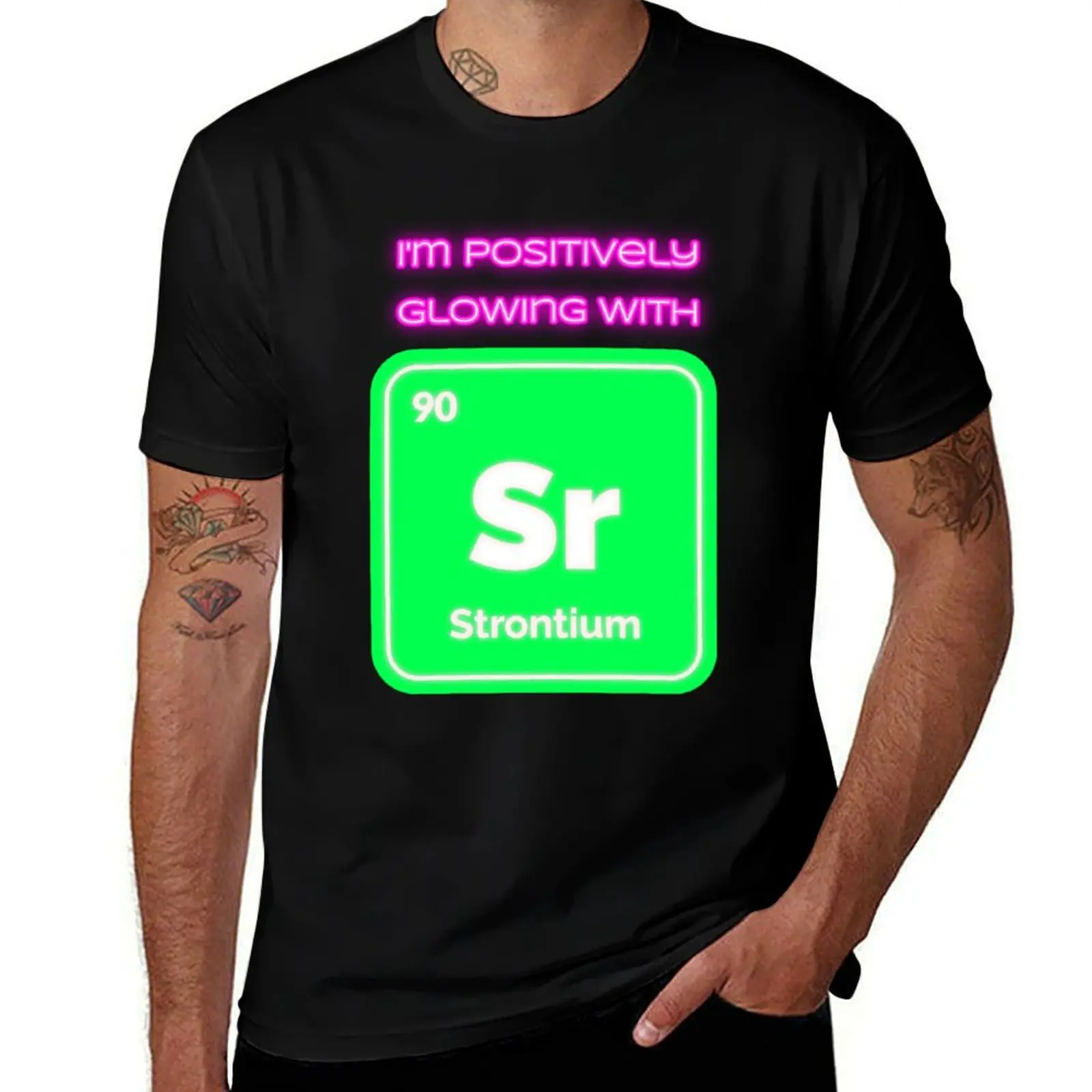 

I'm positively glowing with Strontium T-Shirt Utility Work Short Sleeve Top