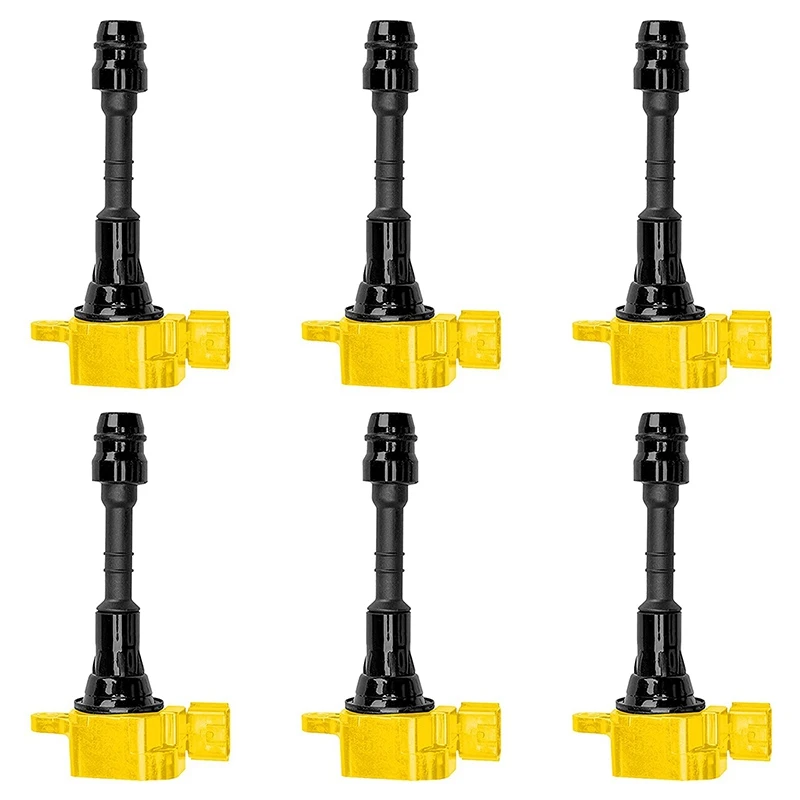 

Heavy Duty Ignition Coil Set Of 6 For Nissan Maxima 3.5L V6 Nissan NV1500 4.0L V6 Nissan NV2500 4.0L V6 UF-349 C1406