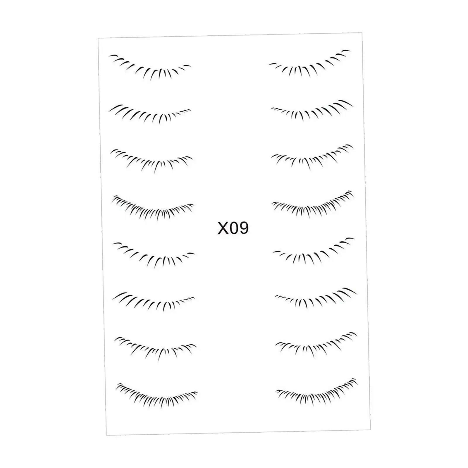 Simulación de pestañas postizas 3D, pegatinas para pestañas postizas, parche portátil debajo de las pestañas, pegatina para niñas y mujeres, regalos de cumpleaños