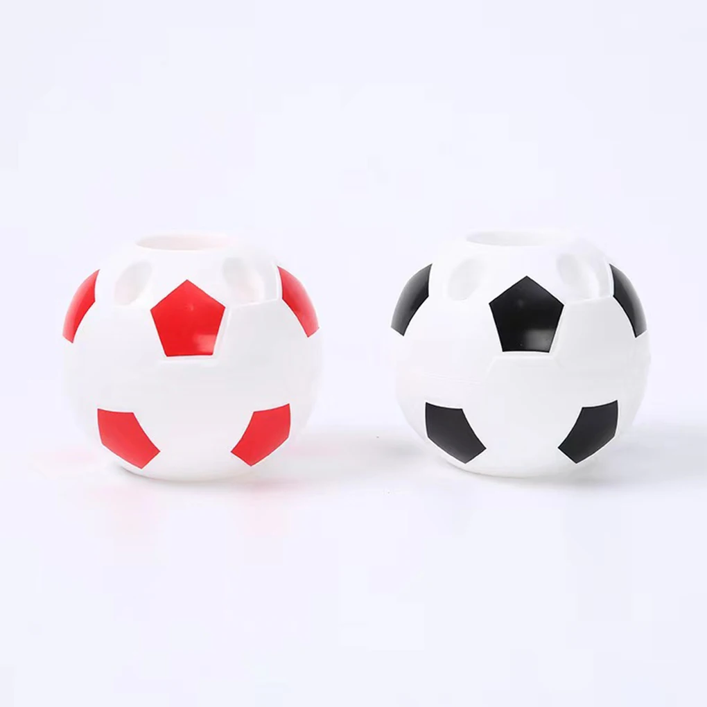 Football Shape Student Pen Holder Smooth Surface Safe For People To Fun Pencil Holders Pen Holders