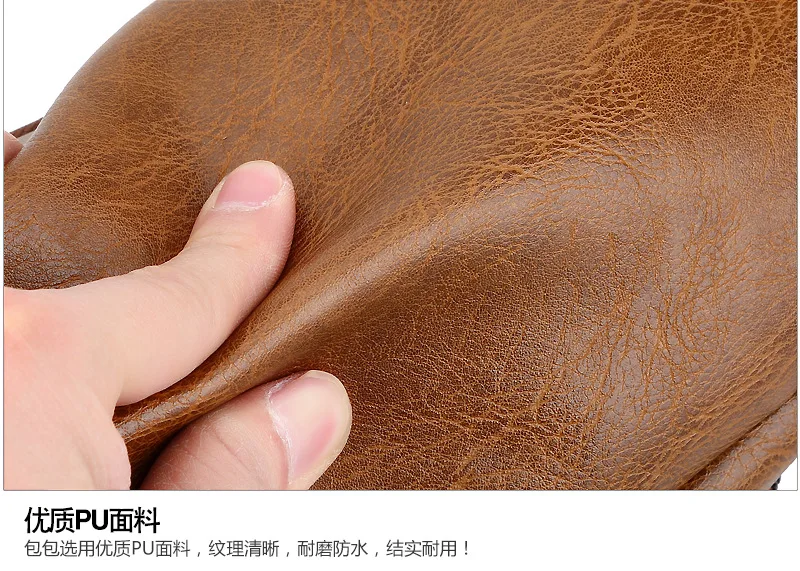 New Men's Shoulder Bag, Men's Bag, Casual Crossbody Bag, POLO Vertical Business Document Men's Bag Bags